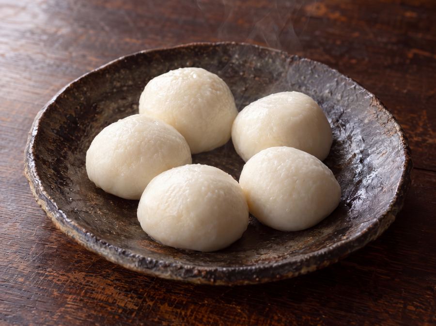 Fluffy Tofu and Yam Dumplings