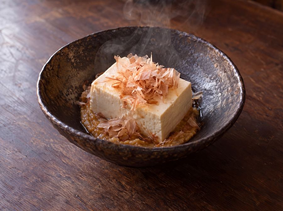 あたゝき味噌とうふ