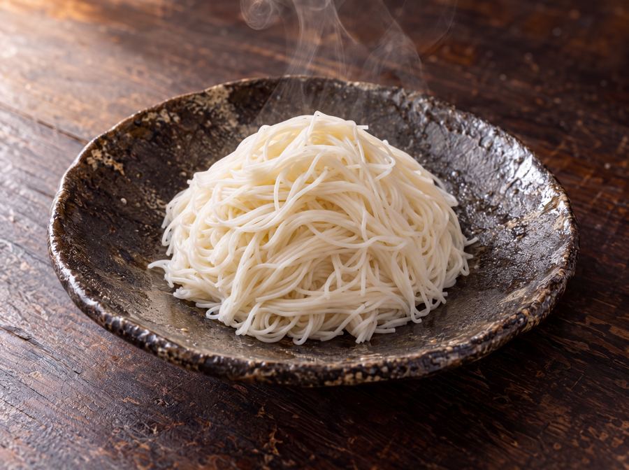 Egg-Set Tofu Noodles