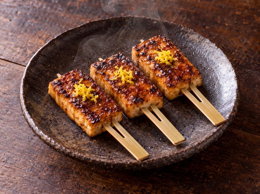 Soy-Simmered Fried Tofu with Miso