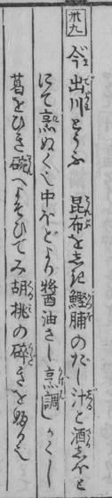 1782年の原本